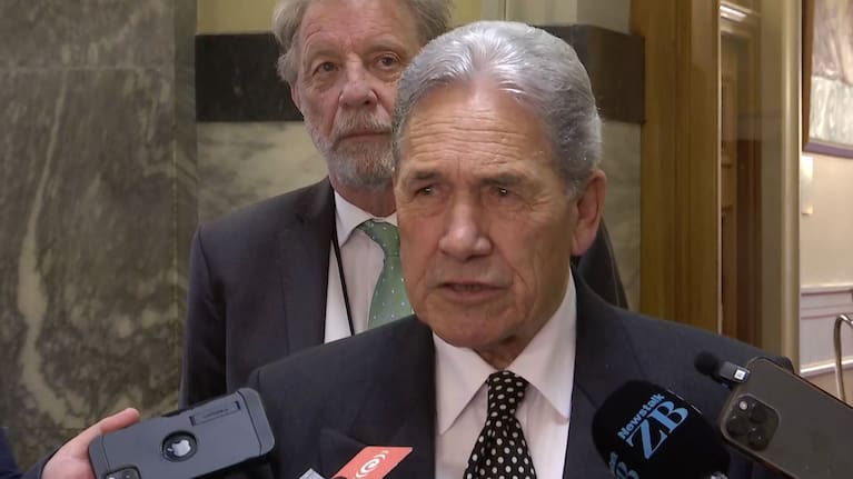 Foreign Minister Winston Peters.