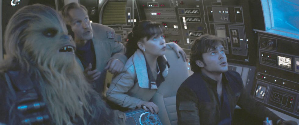 woody harrelson, emilia clarke, alden ehrenreich, solo a star wars story
