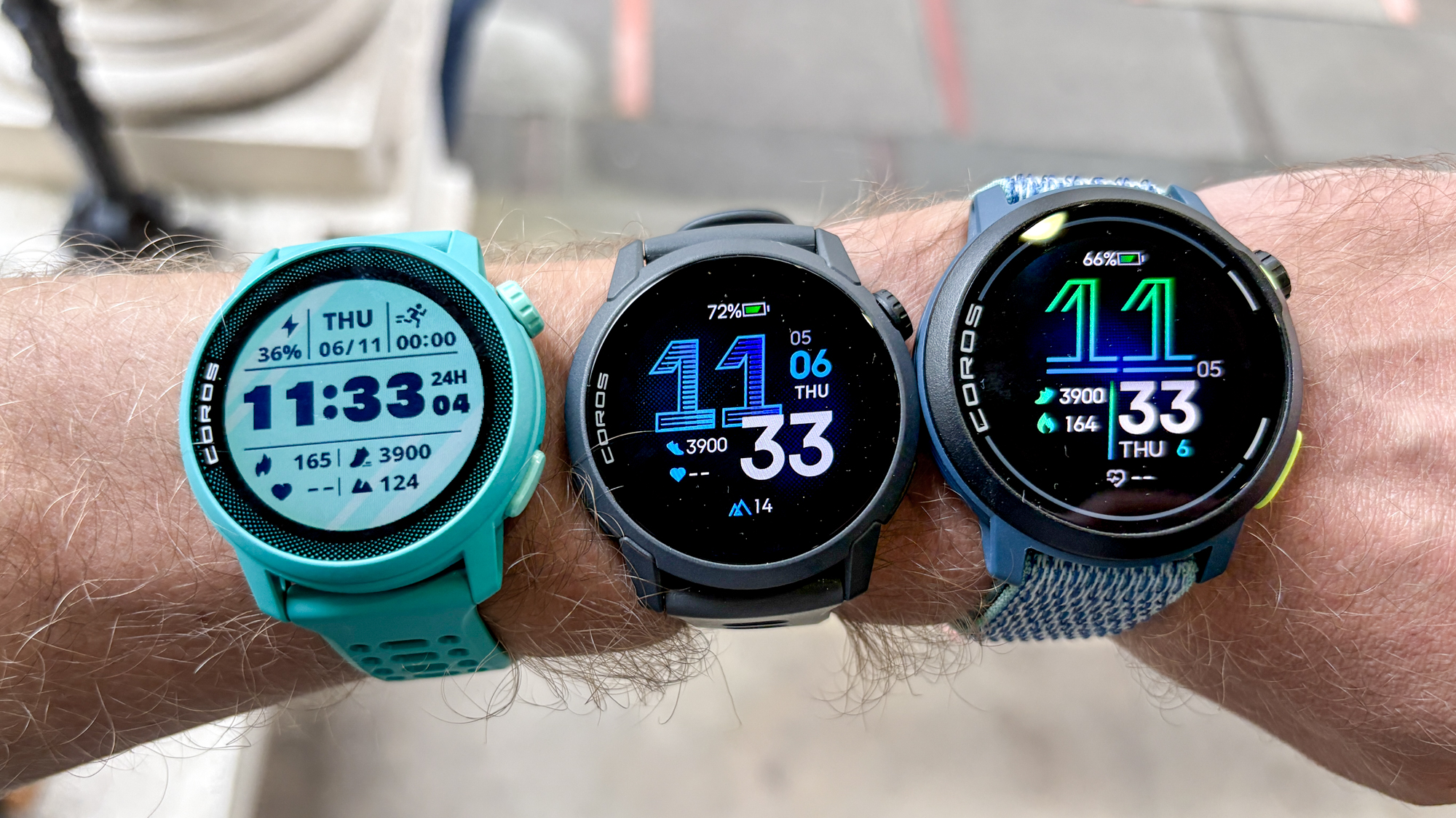 Coros Pace 3, Coros Pace 4 and Coros Pace Pro