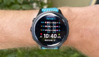 This free Garmin watch face is perfect for World Cup fans — see every match and live scores at a glance