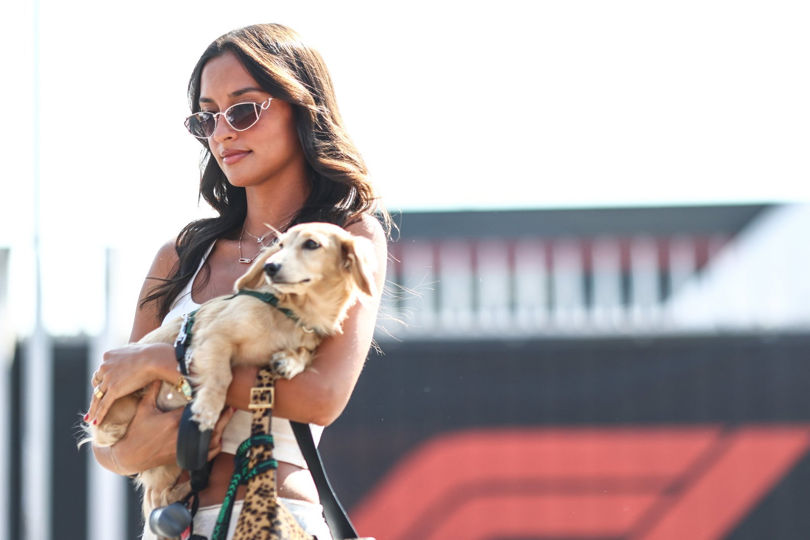 Alexandra and Leo as a puppy 