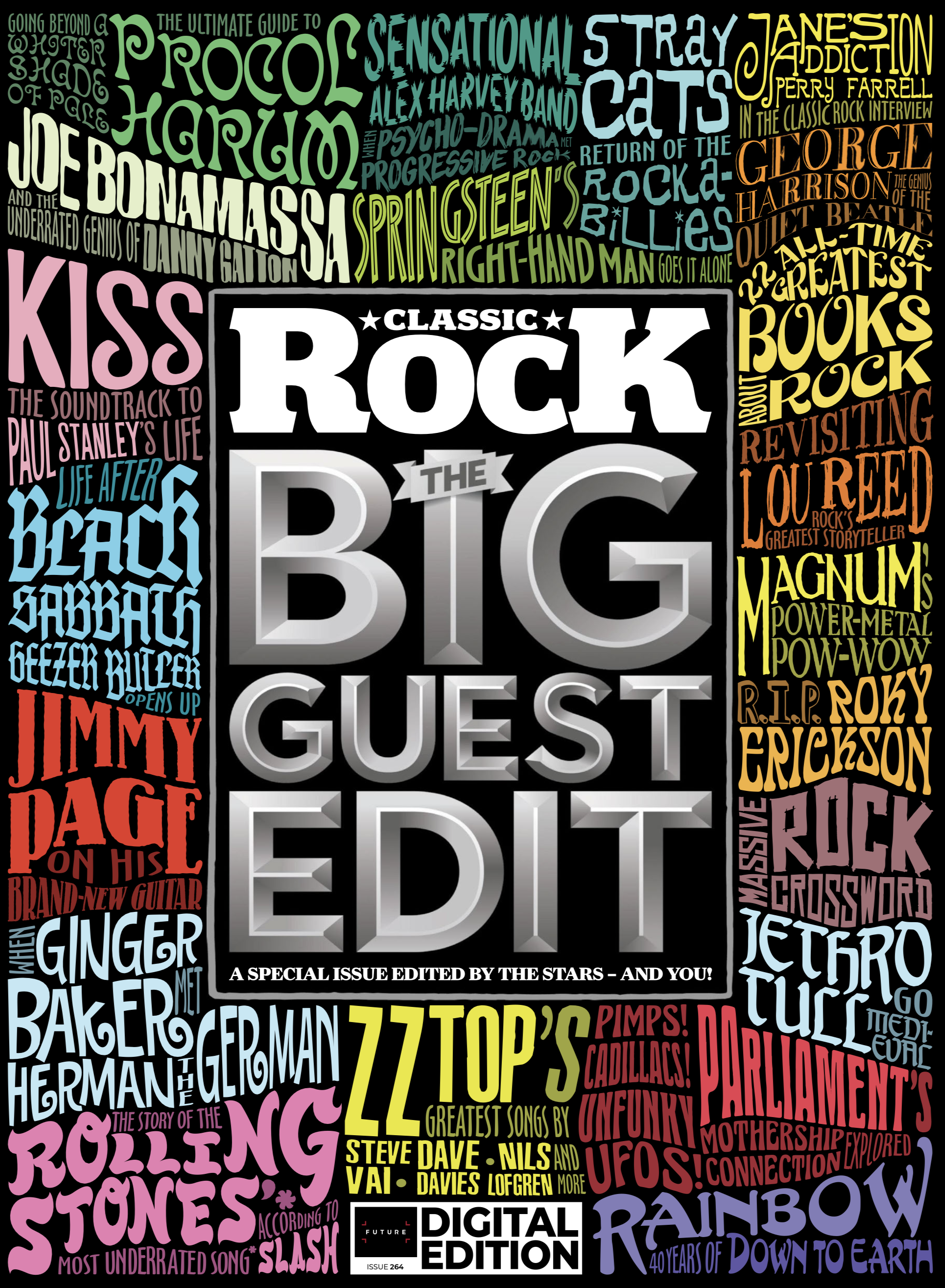 The cover of Classic Rock issue 264