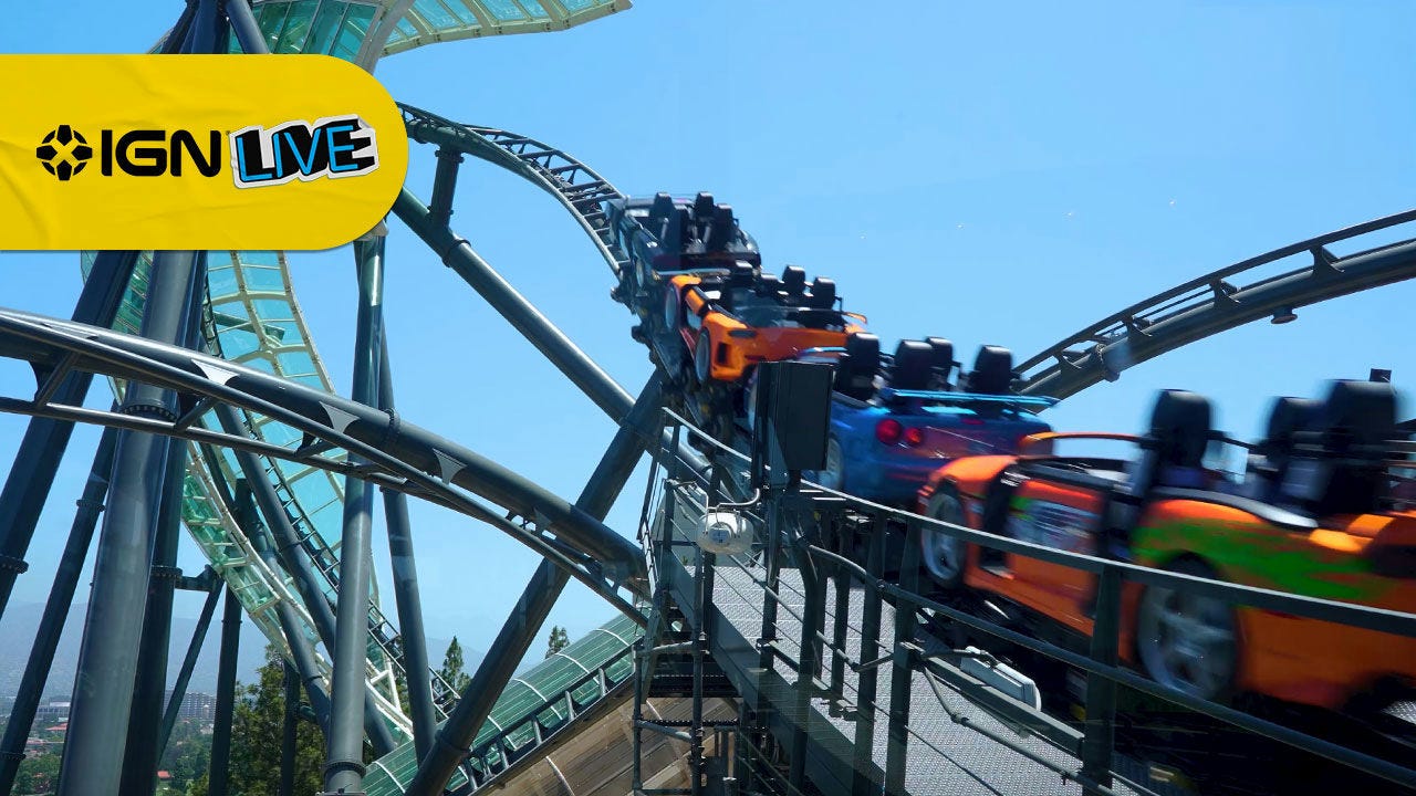 New Fast & Furious: Hollywood Drift Roller Coaster Preview