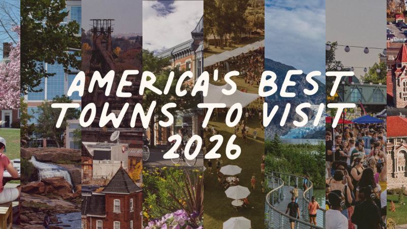 America’s Best Towns to Visit in 2026