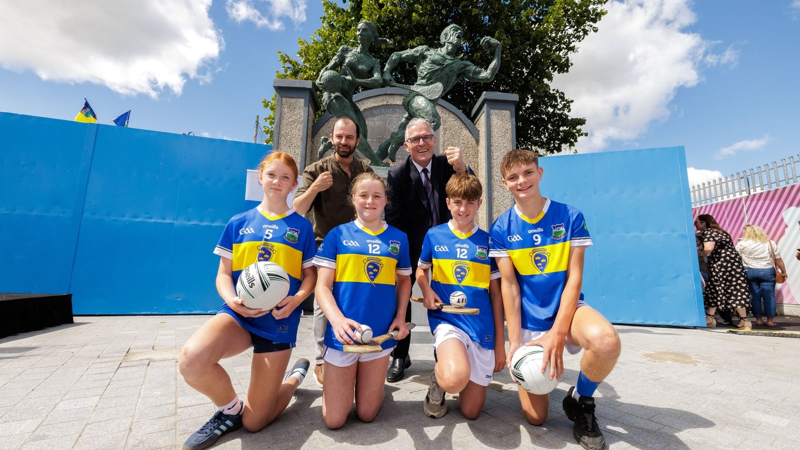 First statue of female GAA player unveiled in Tipperary