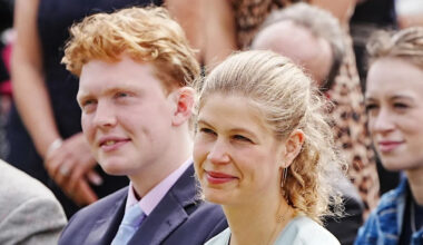 Lady Louise Windsor is joined by her rarely-seen boyfriend as she receives ultimate honour from dad Prince Edward