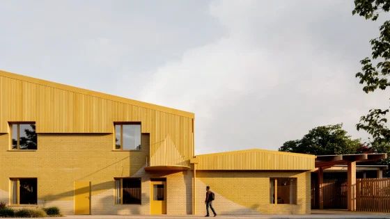 Alma-nac SEND school in former sports hall starts on site