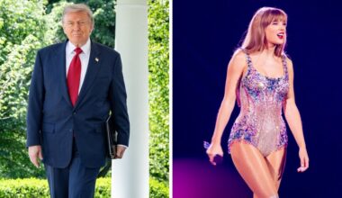 Taylor Swift and Donald Trump Are Both Celebrating July 4th Weekend in Their Own Way.