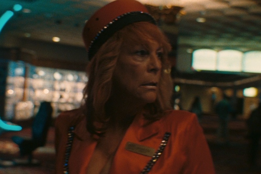A still of Jamie Lee Curtis in The Last Showgirl