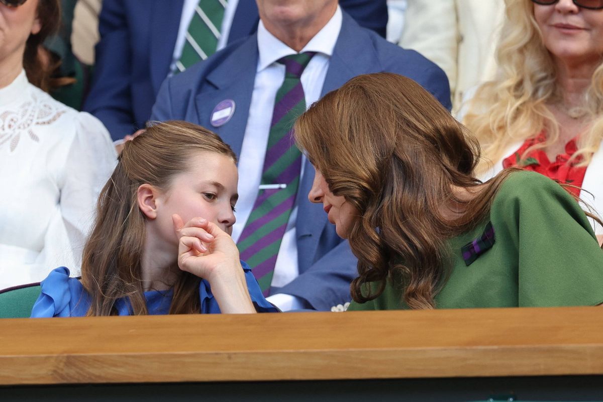 Kate Middleton's Wimbledon photo carousel blended official duties with heartfelt family moments, including a candid exchange with Princess Charlotte.