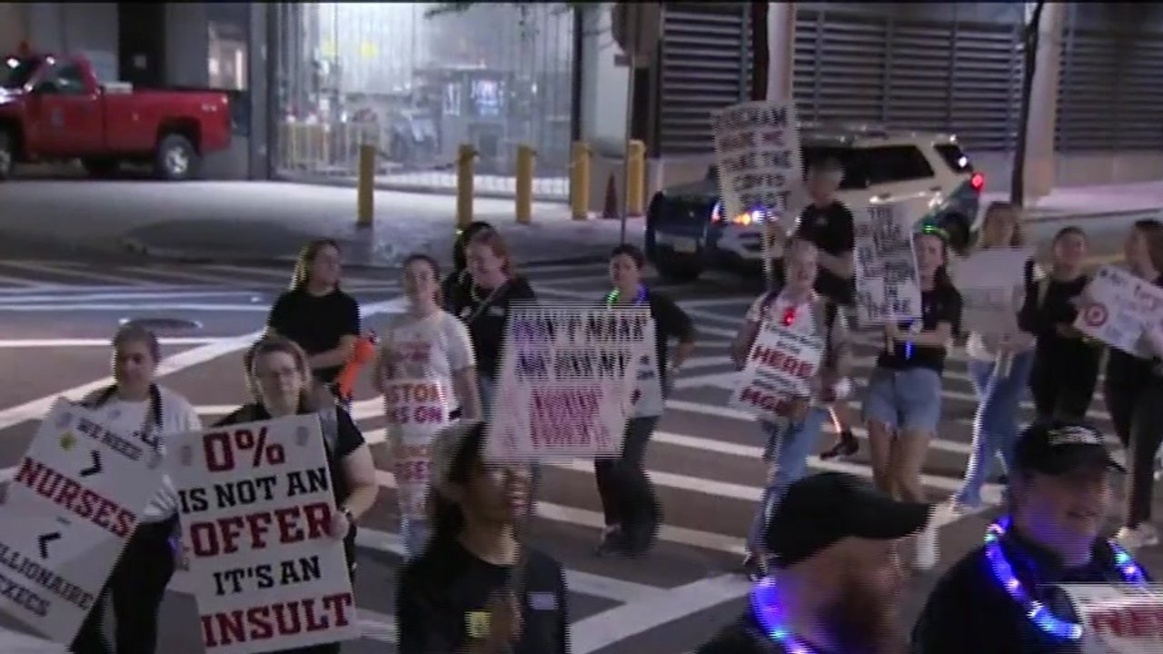 BWH nurses locked out of hospital for 4 days following 1-day strike - Boston News, Weather, Sports