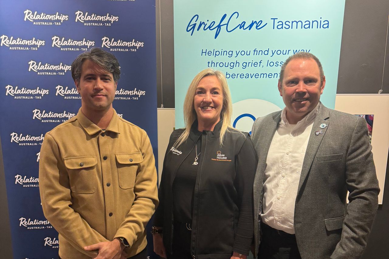 New GriefCare Tasmania service connects people with grief support