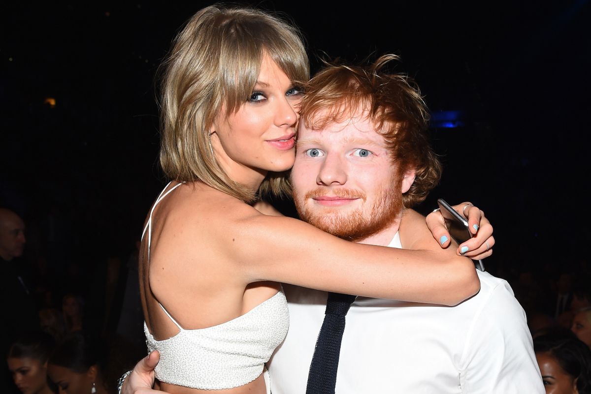 Ed Sheeran and Taylor Swift