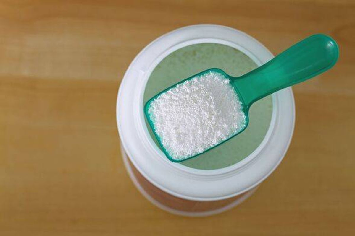 Soda crystals