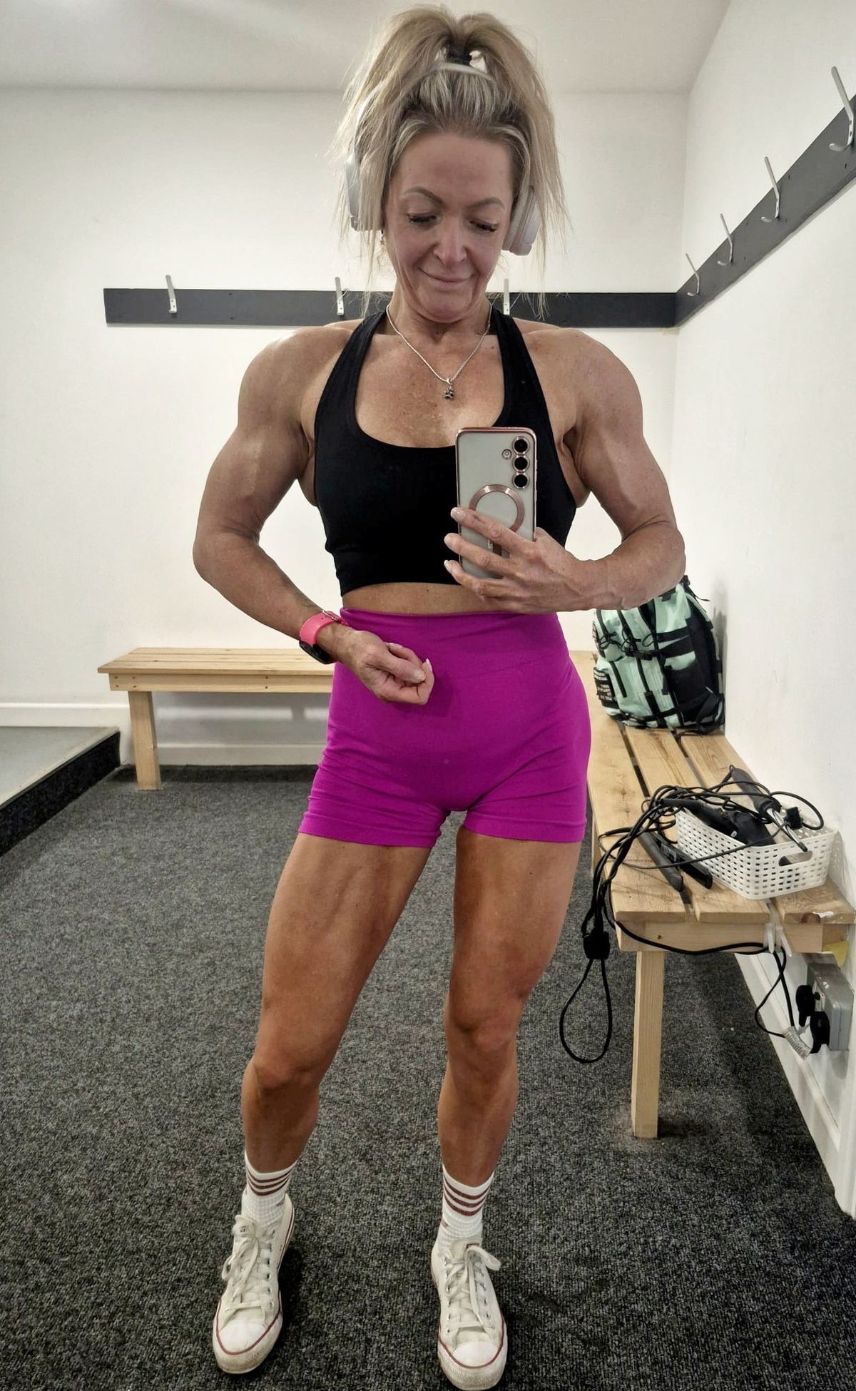 Lyndsey Kelly after her bodybuilding transformation