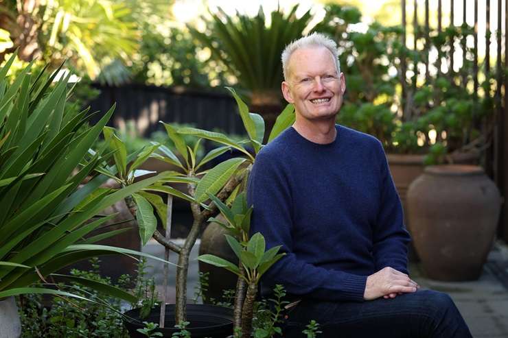 Ray White agent Jason Trowbridge swapped a life in the kitchen for real estate more than 30 years ago. Photo / Fiona Goodall