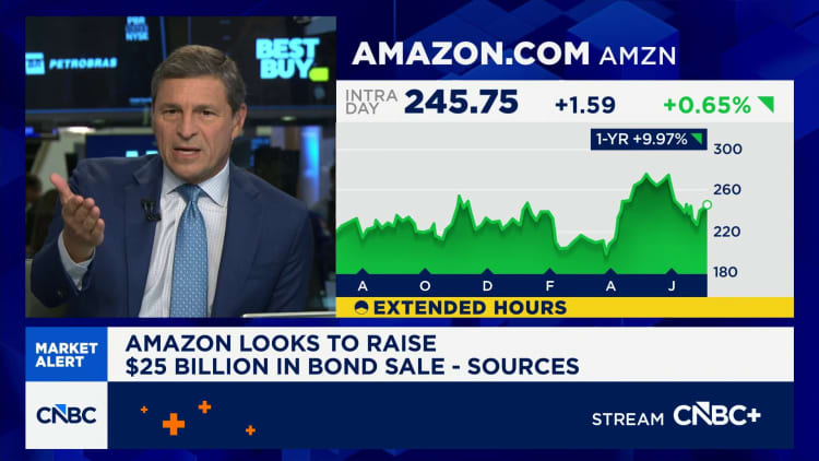 Amazon plans to raise $25 billion in bond sale, sources say