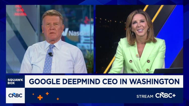 Google DeepMind CEO in Washington: Here's what to expect