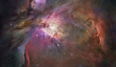 The Orion Nebula (M42) is one of the most breathtaking objects in the night sky. Aside from being visually gorgeous as this Hubble image shows, it's also important scientifically, and astronomers and astrophysicists are always discovering new things about Orion. New radio observations have revealed previously unseen features in the nebula. Image Credit: By NASA, ESA, M. Robberto (Space Telescope Science Institute/ESA) and the Hubble Space Telescope Orion Treasury Project Team - http://hubblesite.org/newscenter/newsdesk/archive/releases/2006/01/https://www.spacetelescope.org/news/heic0601/, Public Domain, https://commons.wikimedia.org/w/index.php?curid=1164360
