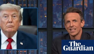 Seth Meyers on the second Trump presidency: ‘No one feels better, everyone’s miserable’ | Late-night TV roundup