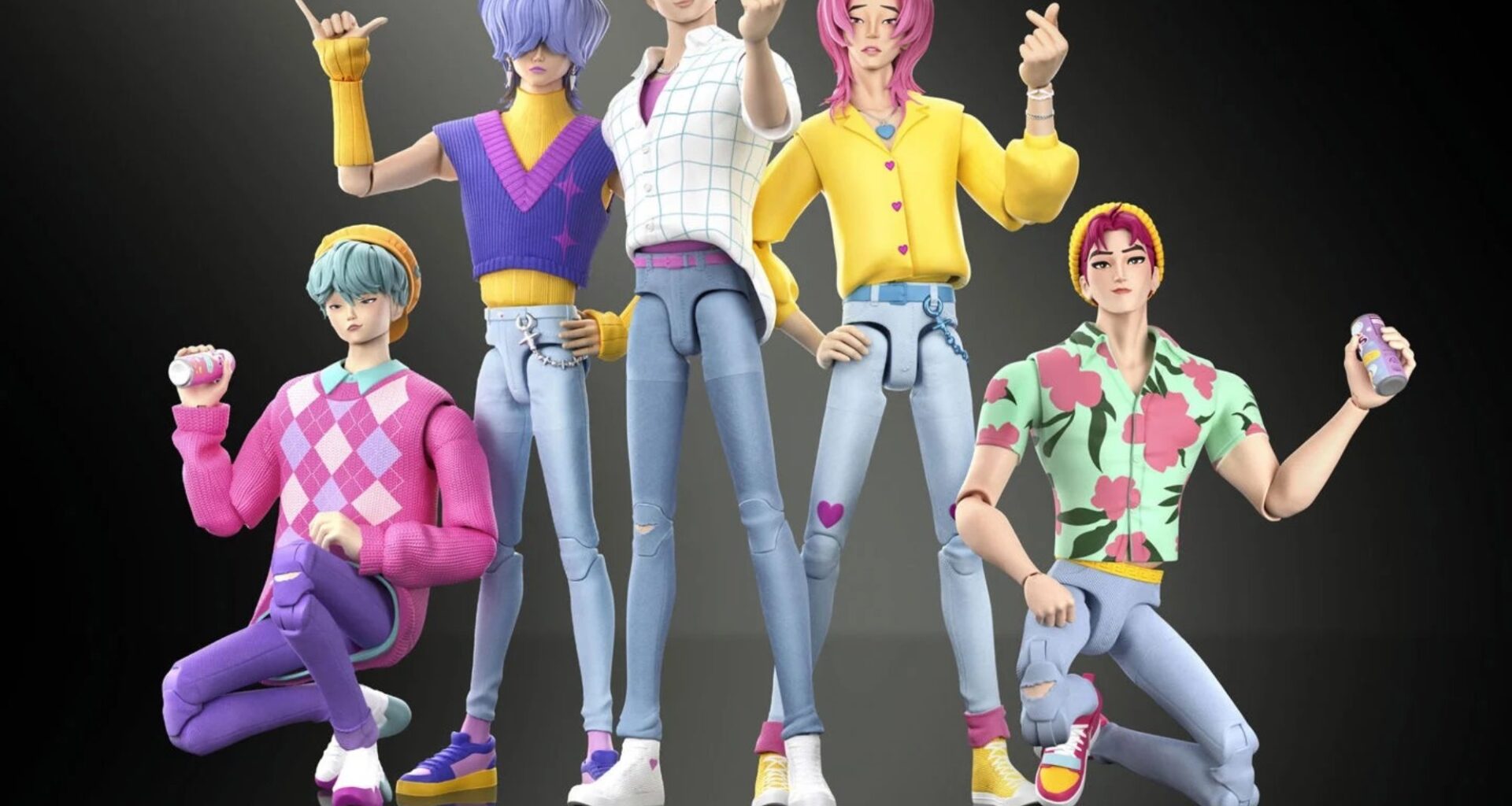 The Saja Boys Arrive at Mattel with Mystery from KPop Demon Hunters