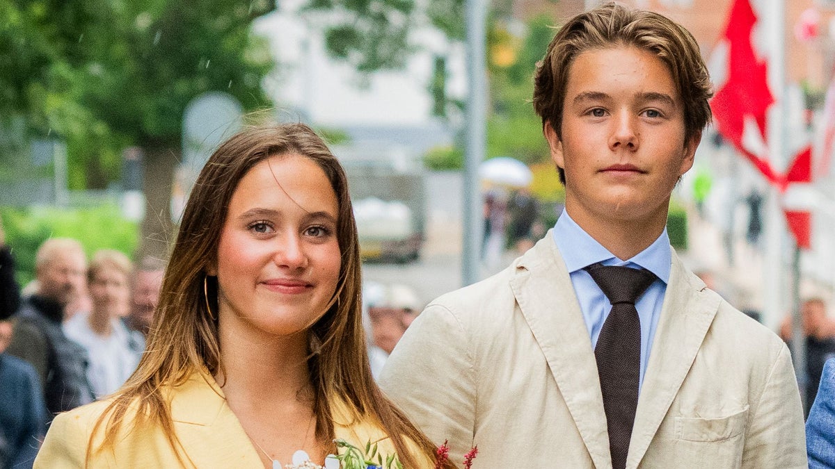 Prince Vincent and Princess Josephine of Denmark look all grown up in striking new royal photos