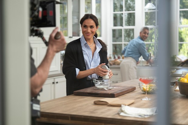 Meghan, Duchess of Sussex and Tan France in episode 203 of With Love, Meghan