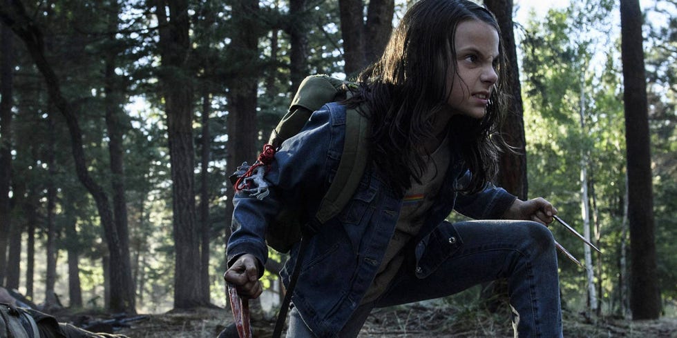 Dafne Keen as Laura (X-23) in Logan dafne keen as laura x 23 in logan