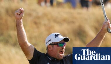 My hands were all over the place for ‘surreal’ Open-winning putt, says Ryan Fox | The Open