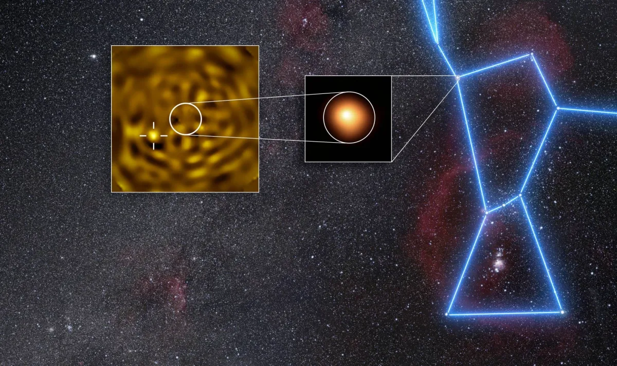 Astronomers Observe Companion Star Orbiting Stellar Giant Betelgeuse