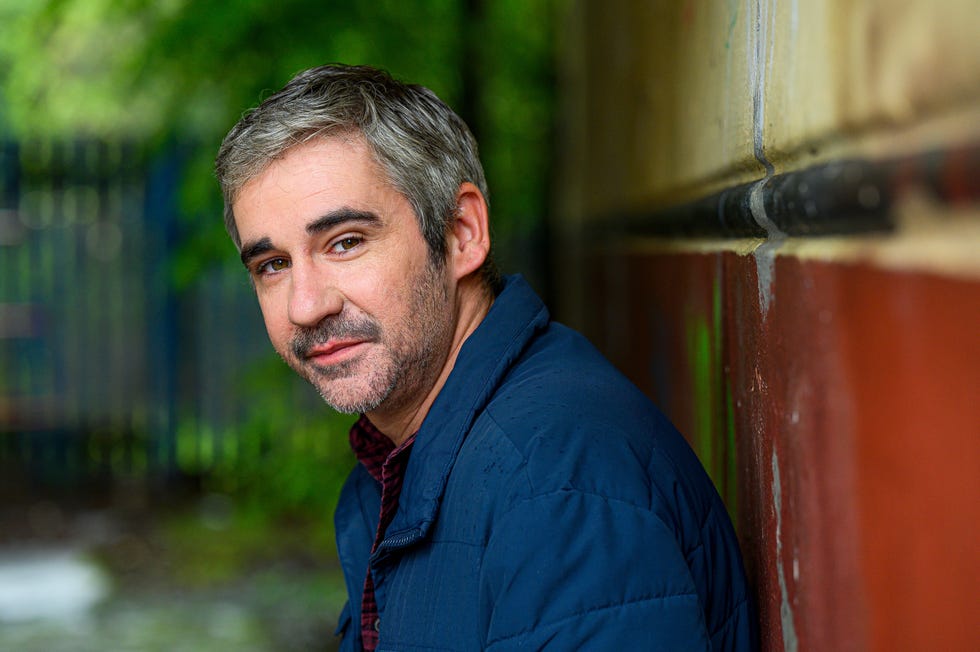 Iain Robertson as Stevie O'Hara, River City 2022 iain robertson as stevie o'hara, river city 2022