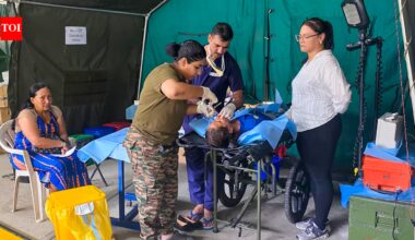 Indian Army’s field hospital saves elderly woman rescued from rubble in quake-hit Venezuela | India News