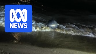 Suspected space junk washes up on north Queensland beach