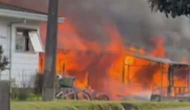 Property engulfed in flames in Tauranga's Bethlehem