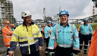 Fuel security assured as PM opens new diesel storage at Marsden Point