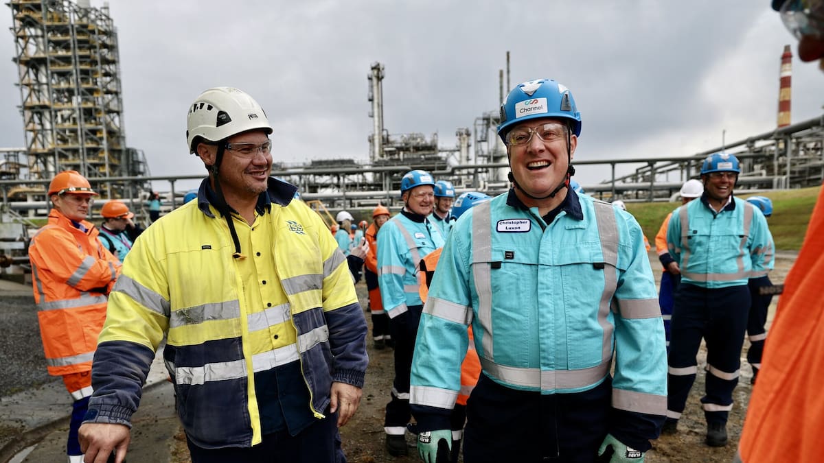 Fuel security assured as PM opens new diesel storage at Marsden Point