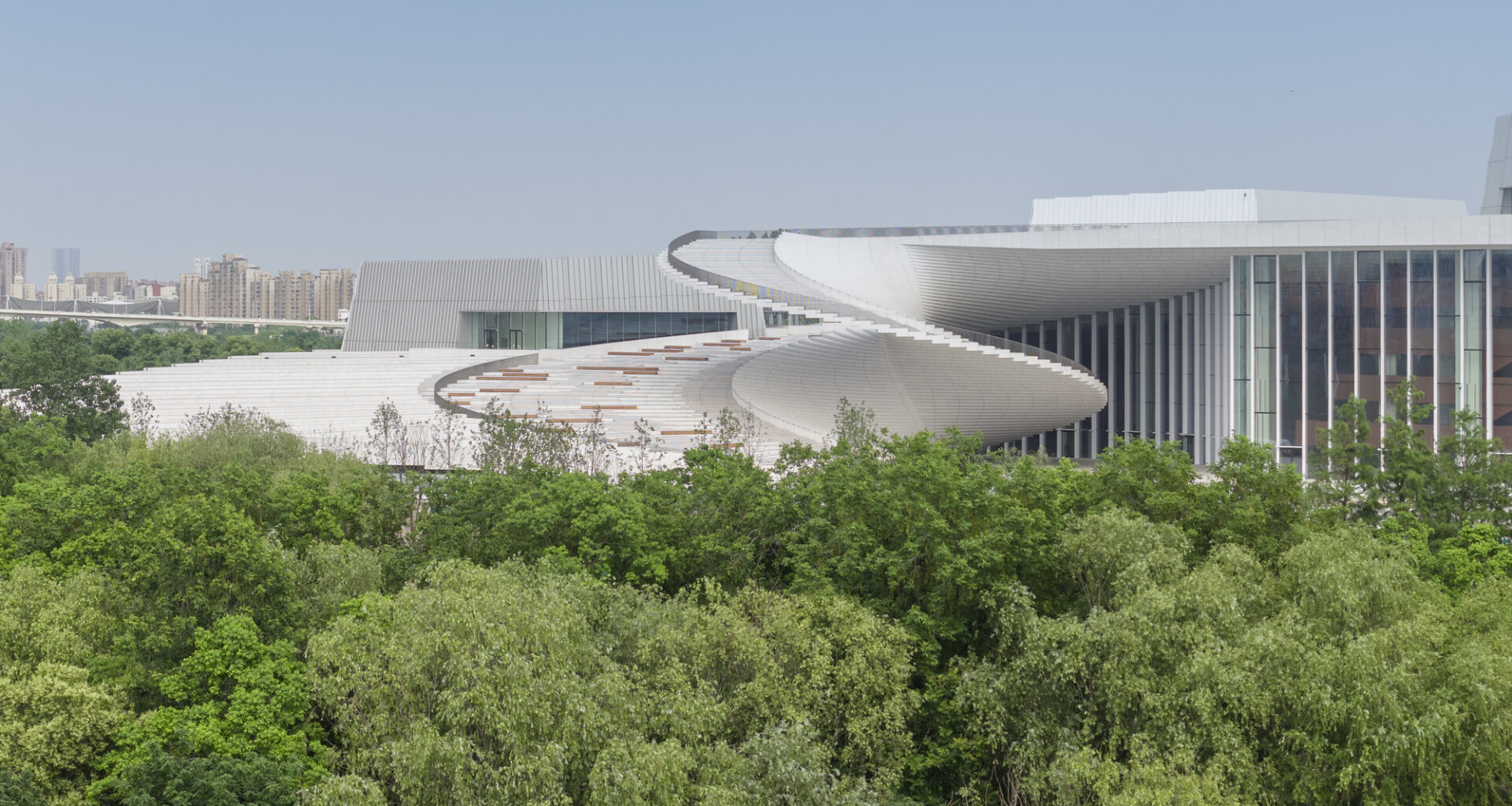 Snøhetta's Shanghai Grand Opera House Nears Completion Ahead of October Opening
