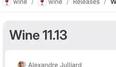 Wine 11.13
