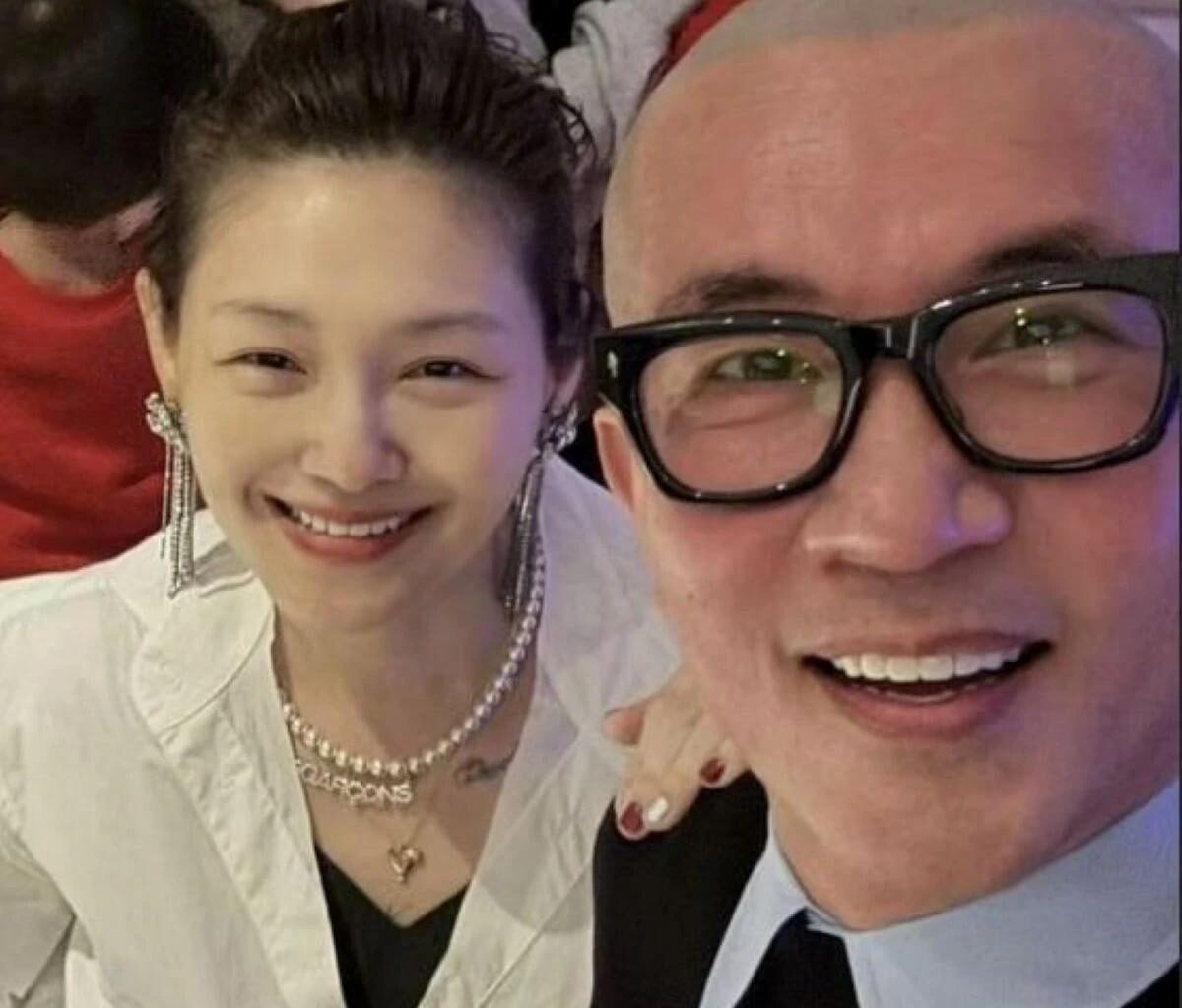 Barbie Hsu, left, and DJ Koo / Captured from Koo