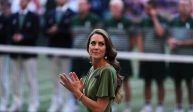 William and Kate share moment with Jannik Sinner after Wimbledon win