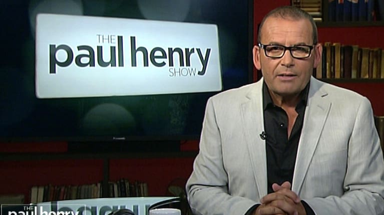 Paul Henry became the face of several news shows in the later half of the 2010s.