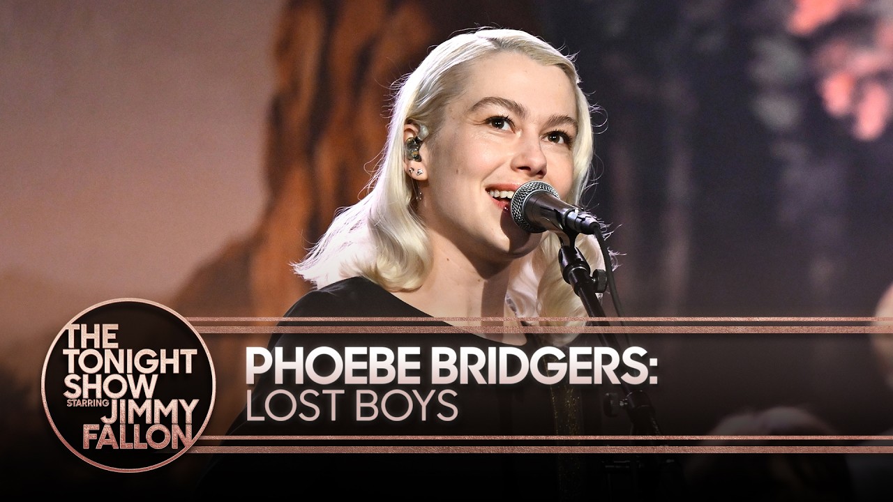 Phoebe Bridgers: Lost Boys | The Tonight Show Starring Jimmy Fallon - YouTube