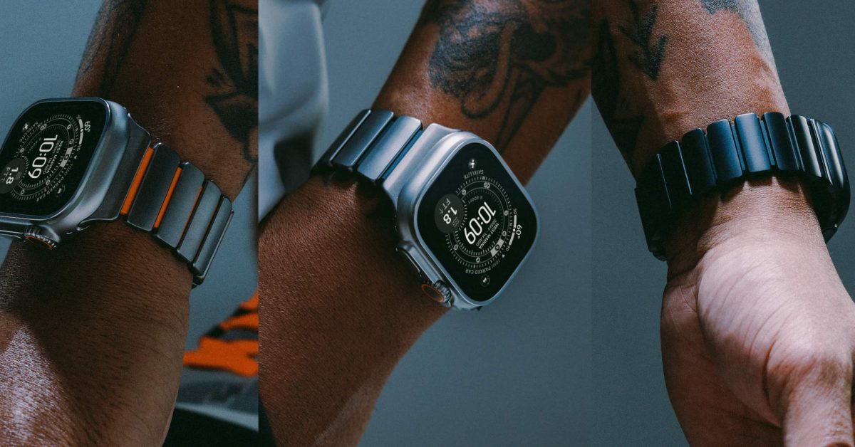 Nomad's Titanium Stratos Apple Watch bands now 20% off in Anniversary sale (Rare deal)
