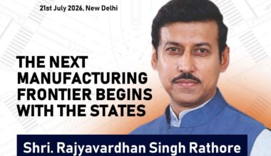 The next chapter of India's manufacturing story will be written by its states. Hear Shri Rajyavardhan Singh Rathore, Cabinet Minister for Industry & Commerce, Youth Affairs & Sports, Government of Rajasthan, discuss the role of states in shaping India's next ma - LinkedIn