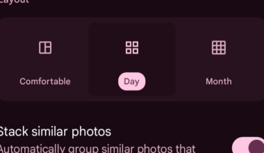 Google Photos got rid of the visual gaps between days, but you can turn them back on.