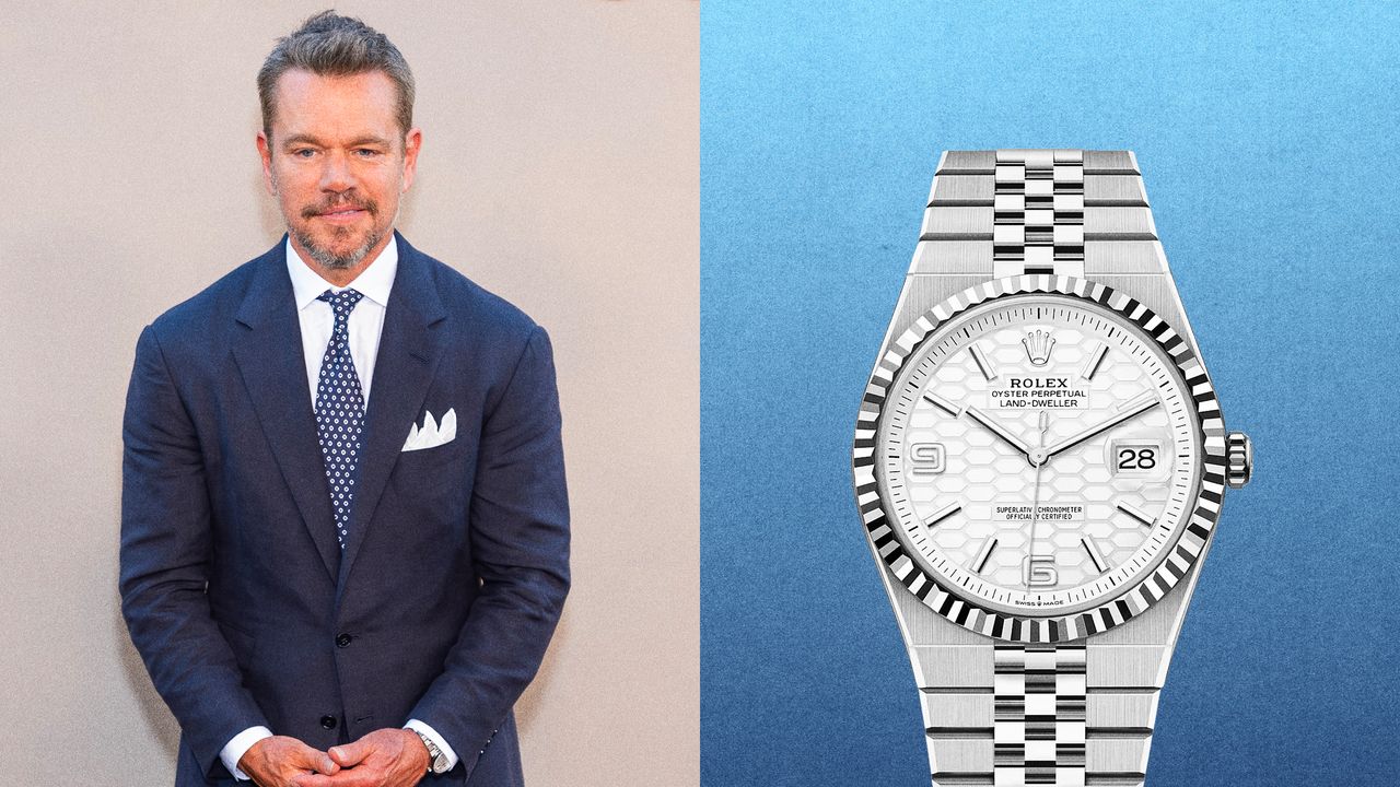 Matt Damon Wore Rolex’s Newest Conversation Piece to 'The Odyssey' Premiere