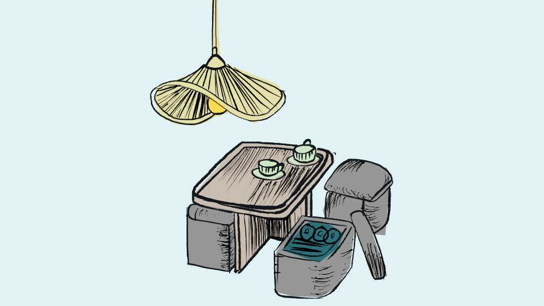 Choose furniture that gives you a two-for-one benefit, like hanging light fixtures and finding storage pieces that have more than one function. Create more breathing room by taking furniture off the floor and drawing your eyes upward to make spaces feel bigger.