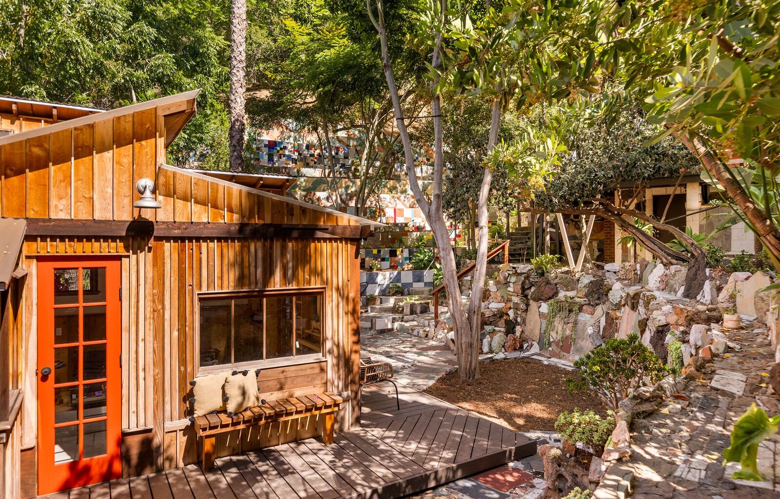 With a Tree House and an Amphitheater, This $1.3M L.A. Compound Is Pure Whimsy