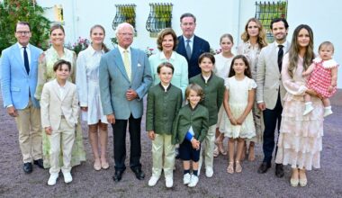 Mini Princes Julian and Gabriel steal the show at Sweden's Eurodance royal night out