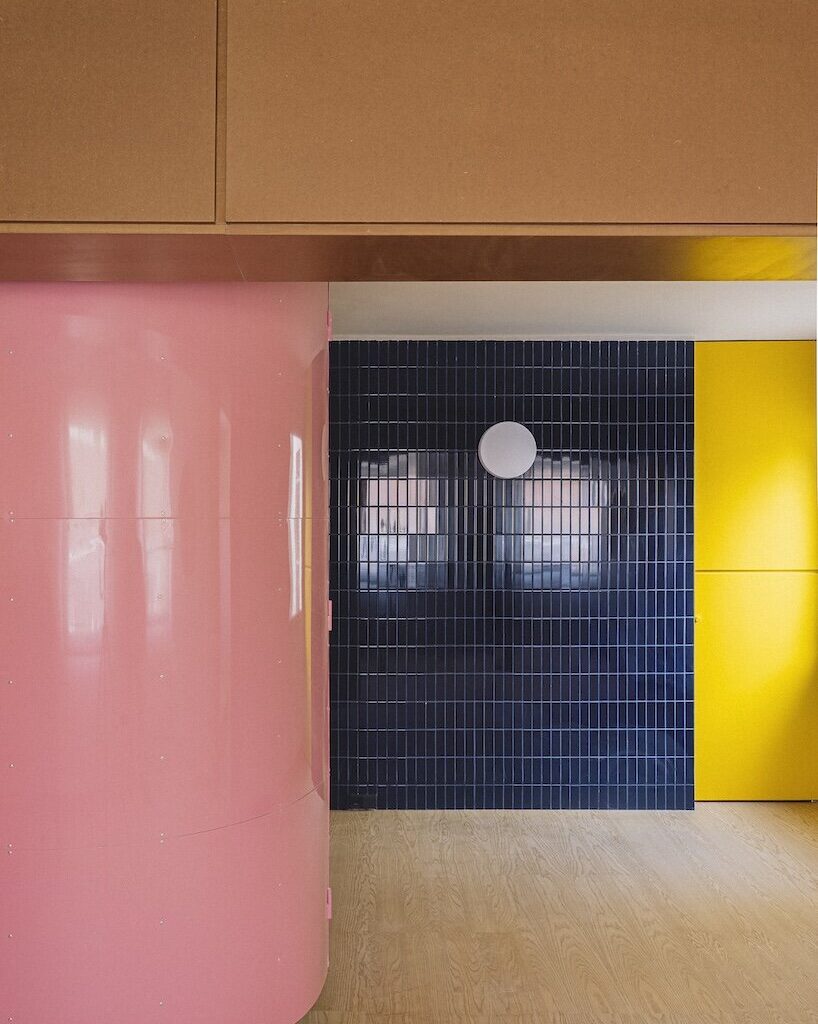 burr turns built-in furniture into architecture in madrid